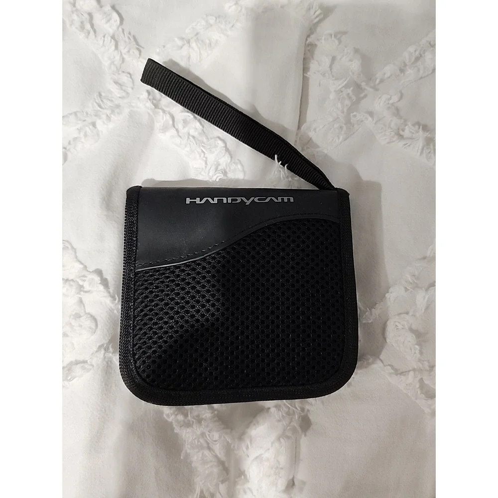 Sony HANDYCAM‎ Portable Carry Storage Case Holds 4 DVD-R Disc